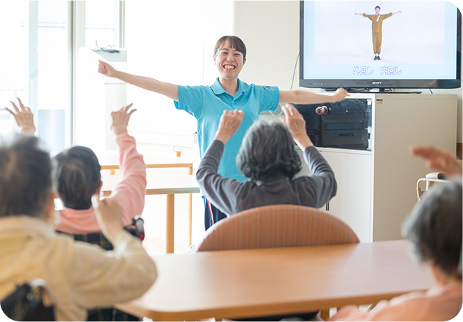介護⽼⼈保健施設 ⼤今⾥ケアホーム