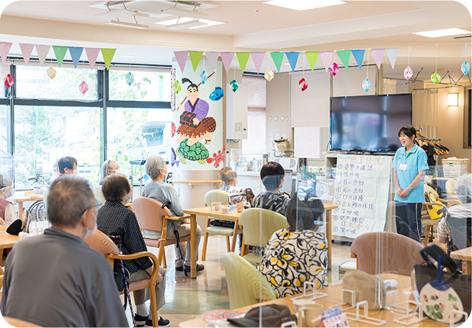 介護⽼⼈保健施設 ⼤今⾥ケアホーム